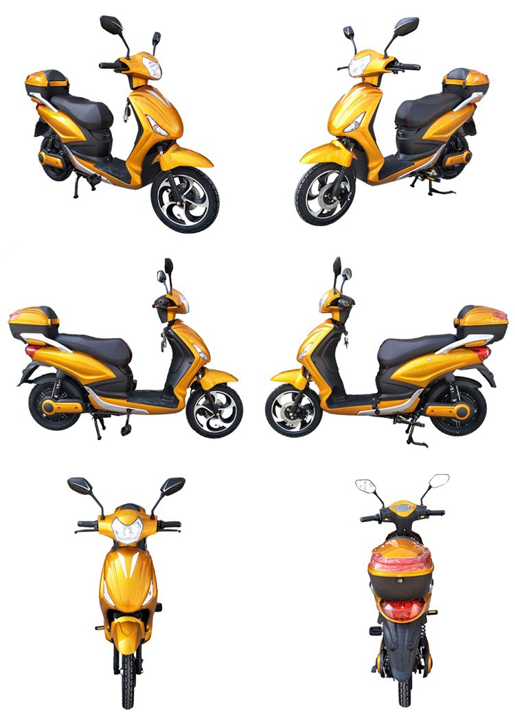 EEC Electric Scooter For Adults-Yellow