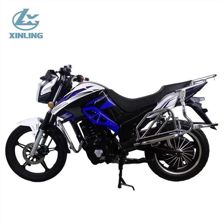 Blue Smart Electric Motorcycle
